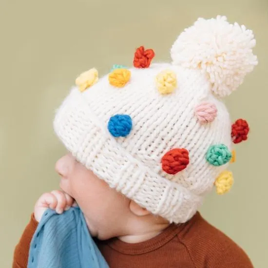 Percy Rainbow Dot Beanie