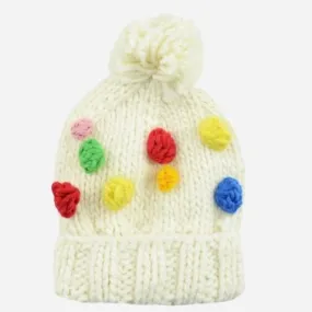 Percy Rainbow Dot Beanie
