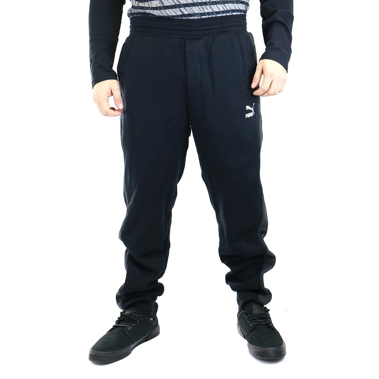 Puma Fashion Sweat Pants  - Black - Mens