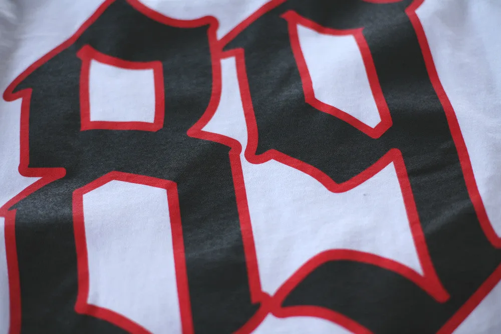 Race Flags Tee L/S White