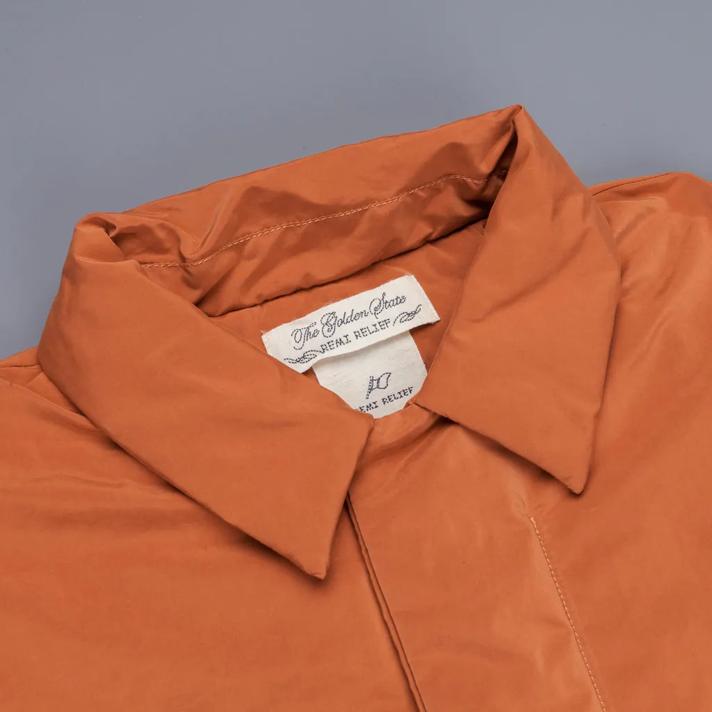 Remi Relief P & N Down Coat in Orange