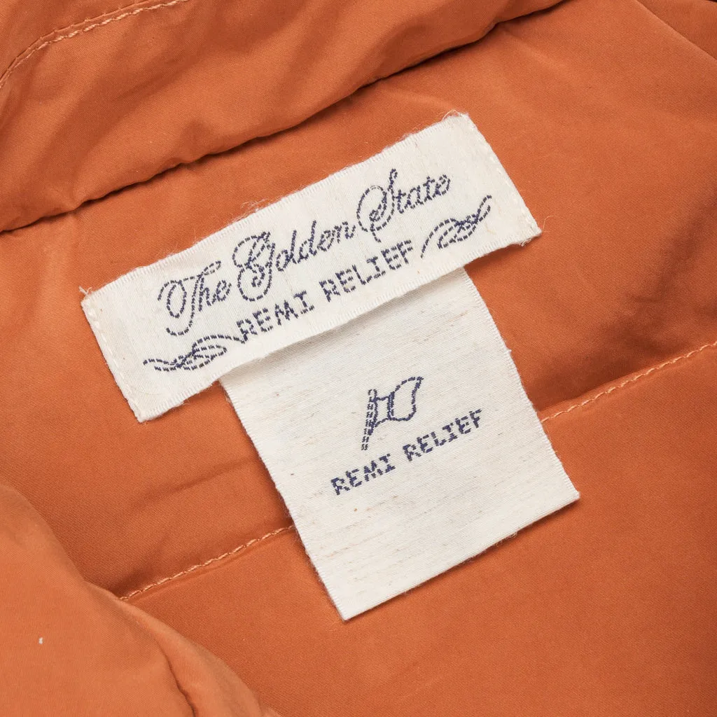 Remi Relief P & N Down Coat in Orange
