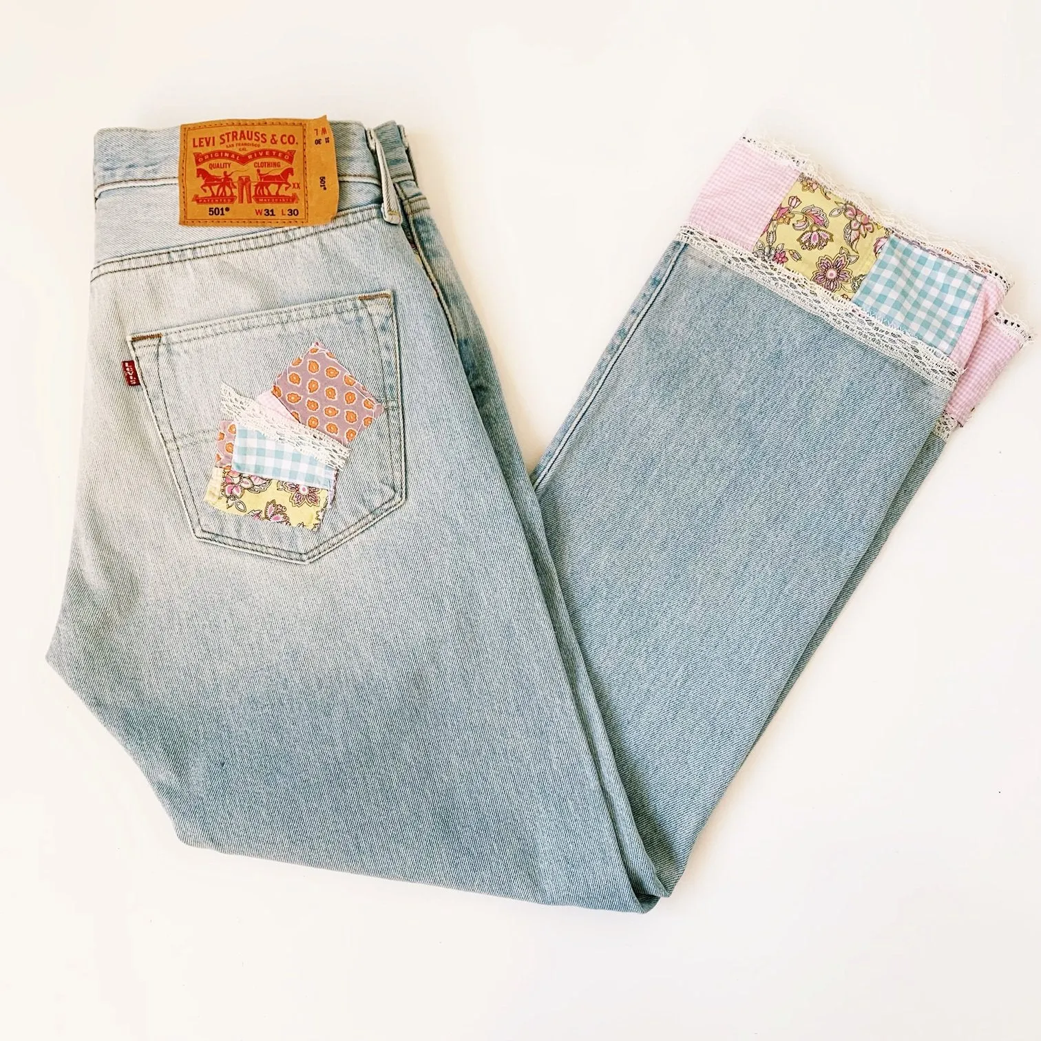 Reworked 501 Levi's