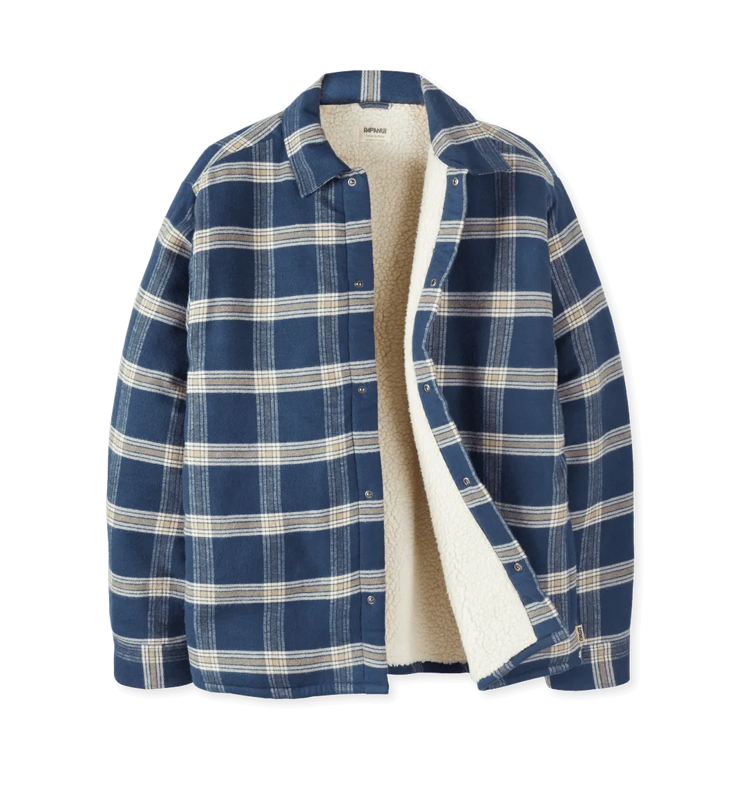 Ridge Sherpa Lined Flannel Jacket