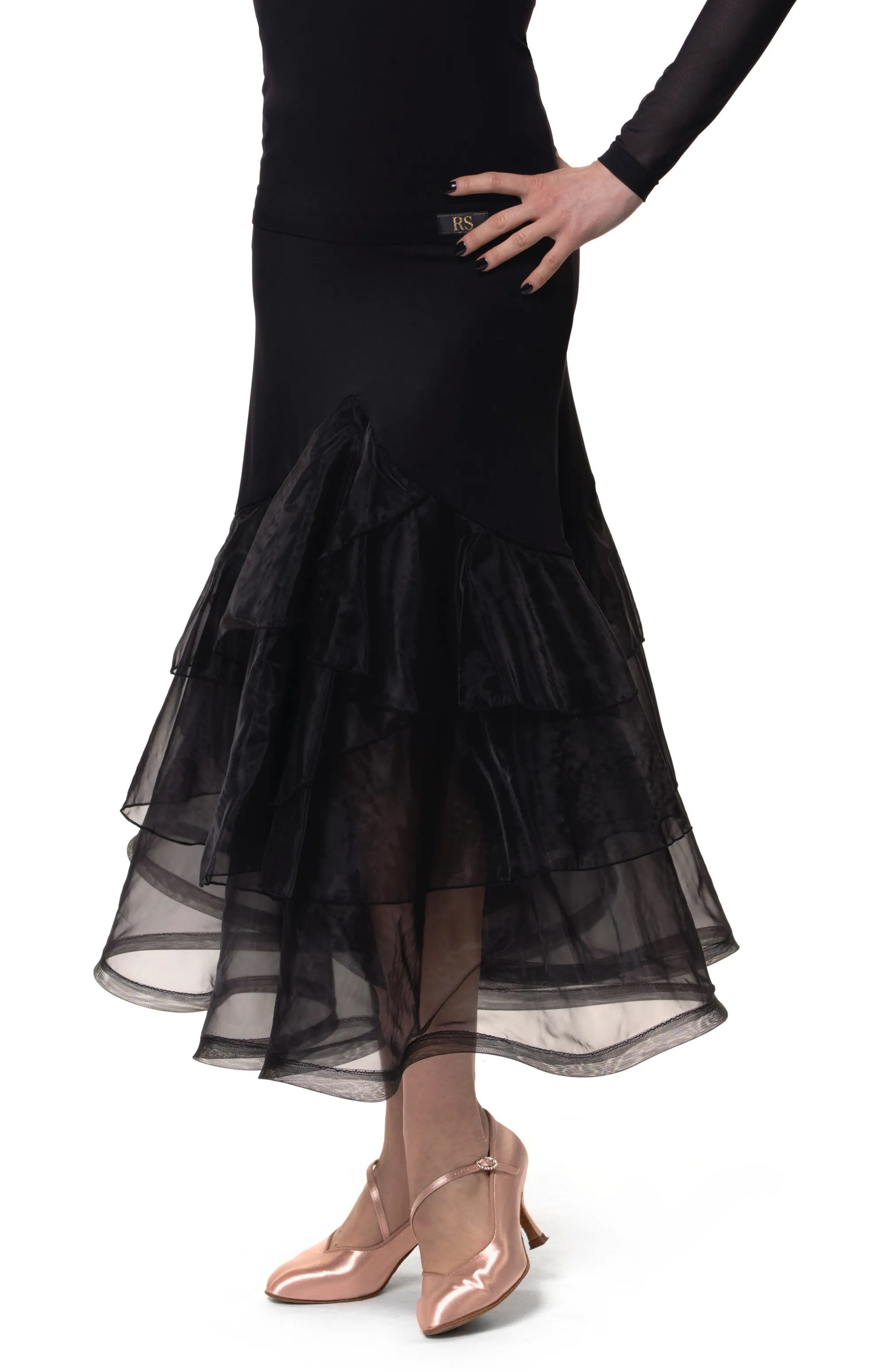 RS Atelier Pepper Organza Ballroom Skirt