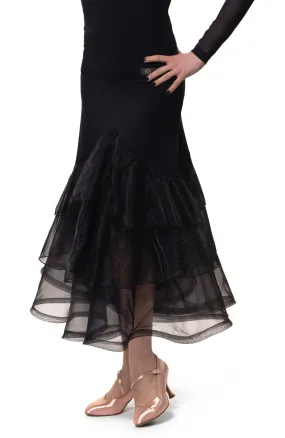 RS Atelier Pepper Organza Ballroom Skirt
