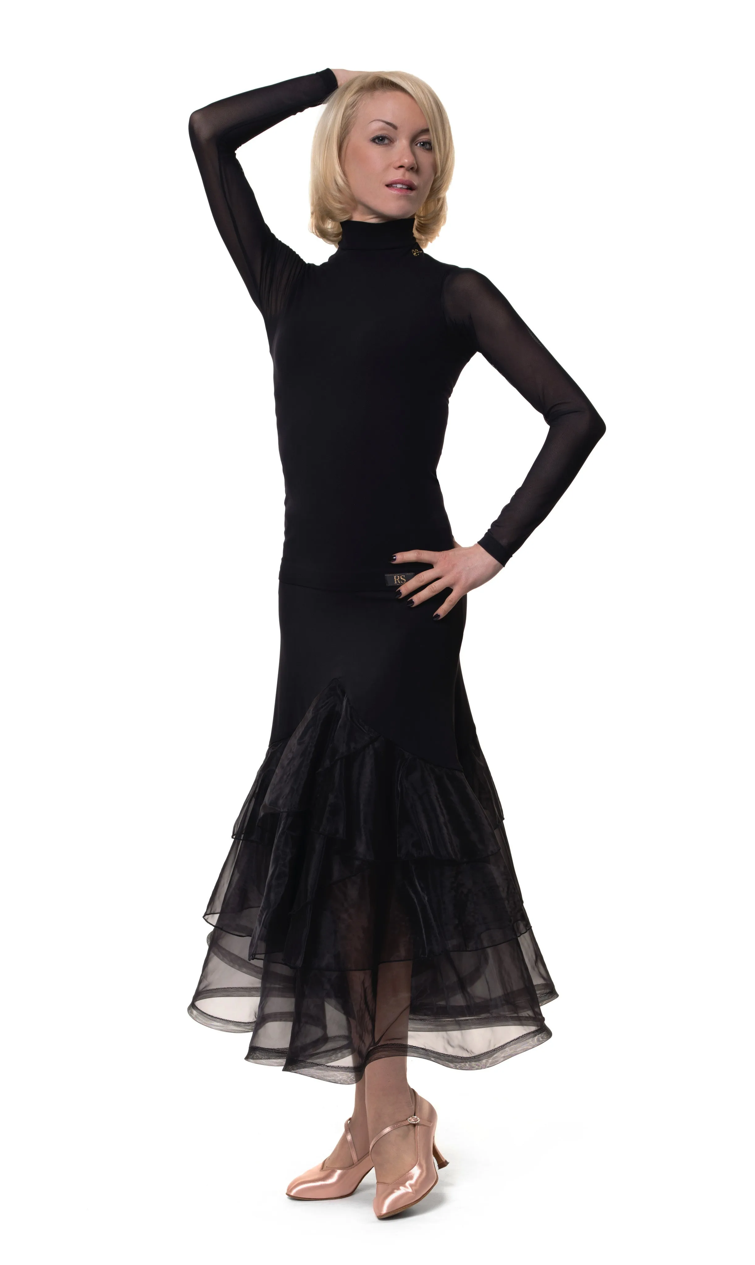 RS Atelier Pepper Organza Ballroom Skirt