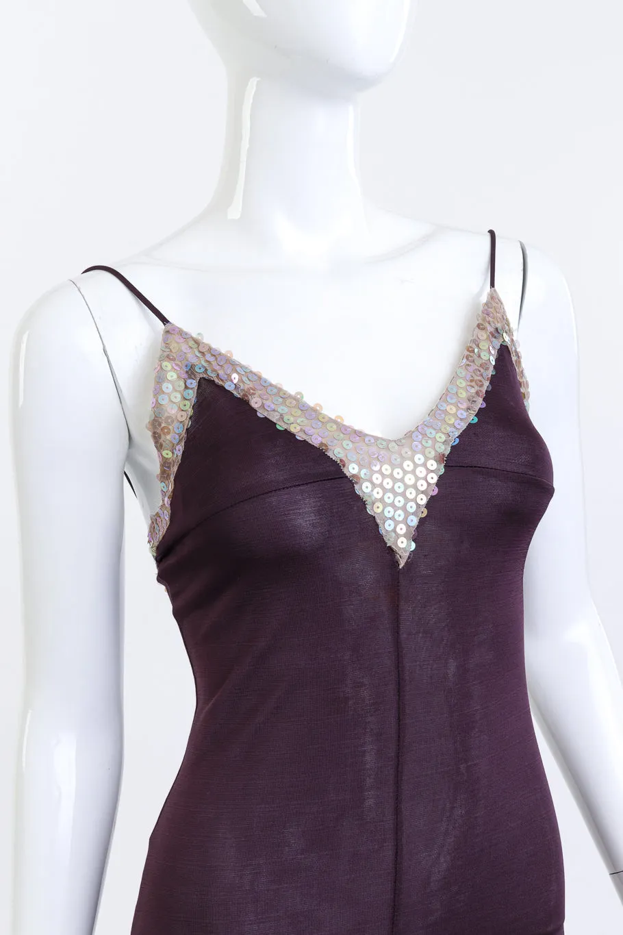 Sequin Slip Dress