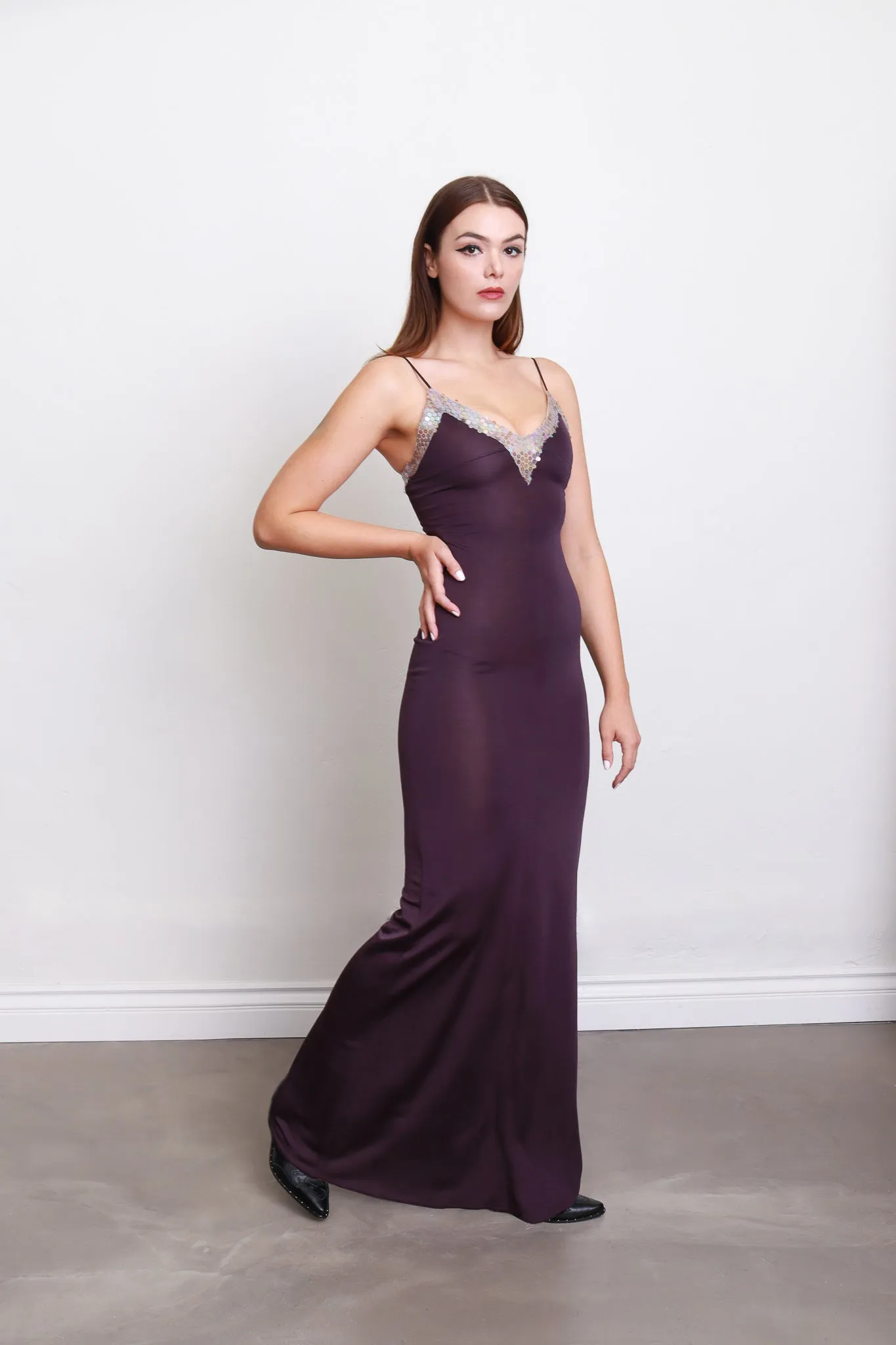 Sequin Slip Dress