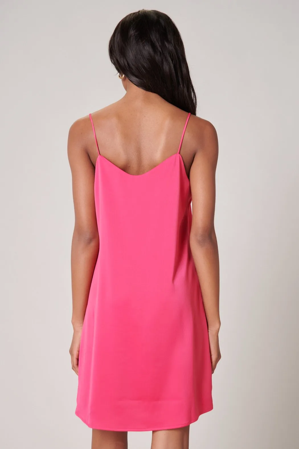 Shireen Satin Mini Slip Dress