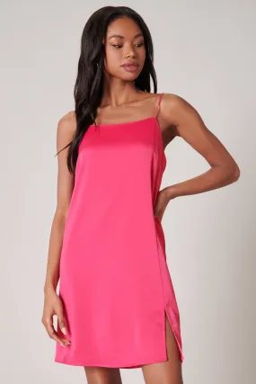 Shireen Satin Mini Slip Dress