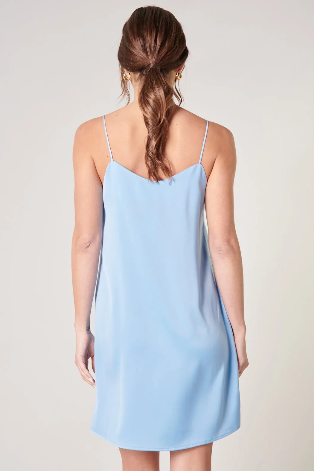 Shireen Satin Mini Slip Dress