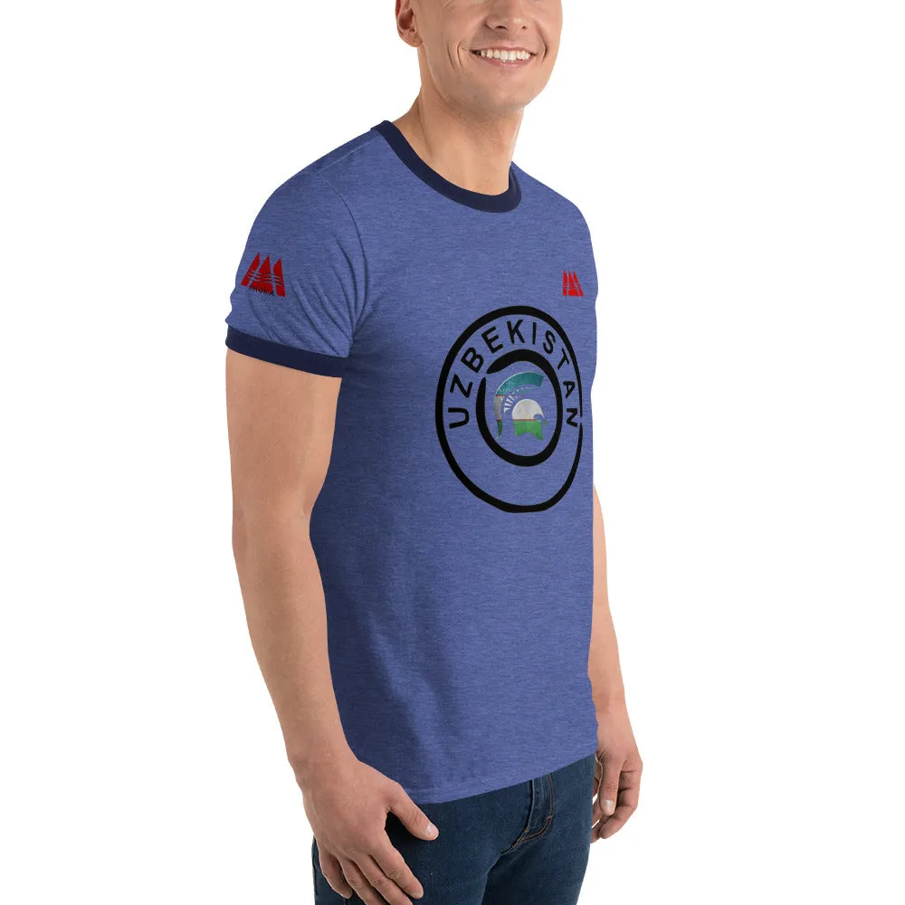 SHOKA BRAND, FUN DESIGN, UZ Men's Ringer Tee | Anvil 988