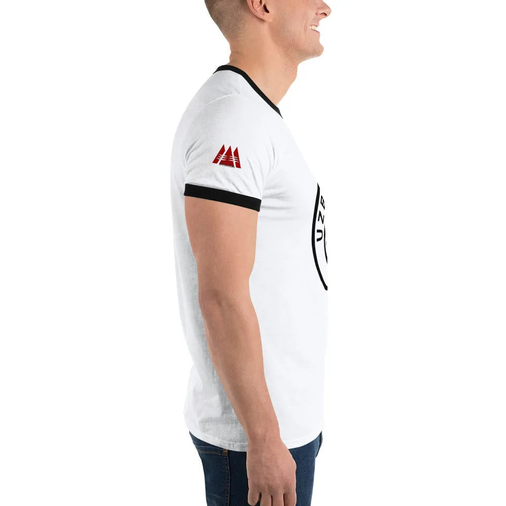 SHOKA BRAND, FUN DESIGN, UZ Men's Ringer Tee | Anvil 988