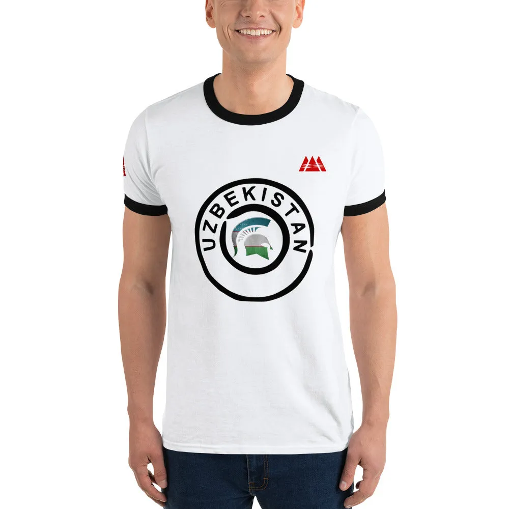 SHOKA BRAND, FUN DESIGN, UZ Men's Ringer Tee | Anvil 988