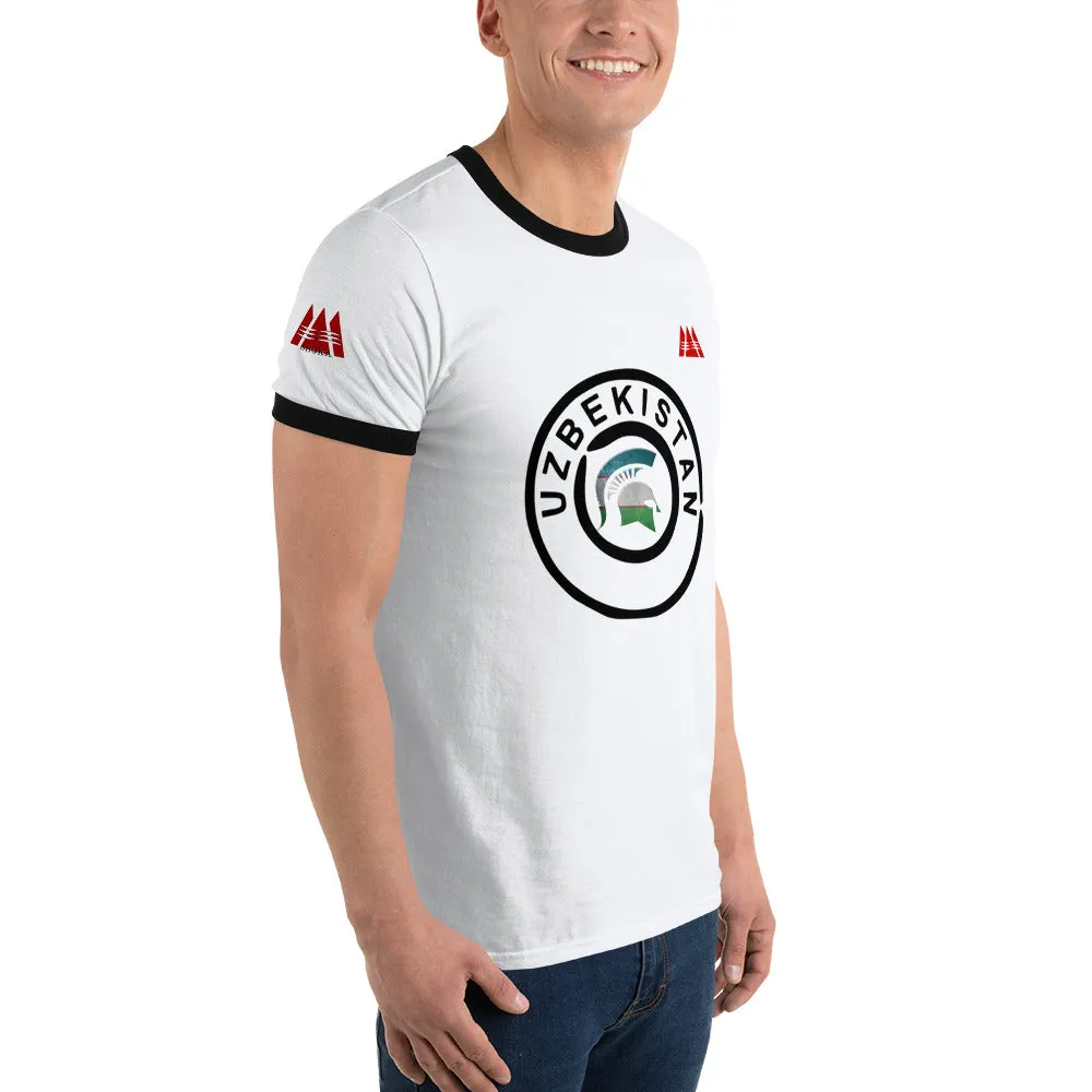 SHOKA BRAND, FUN DESIGN, UZ Men's Ringer Tee | Anvil 988