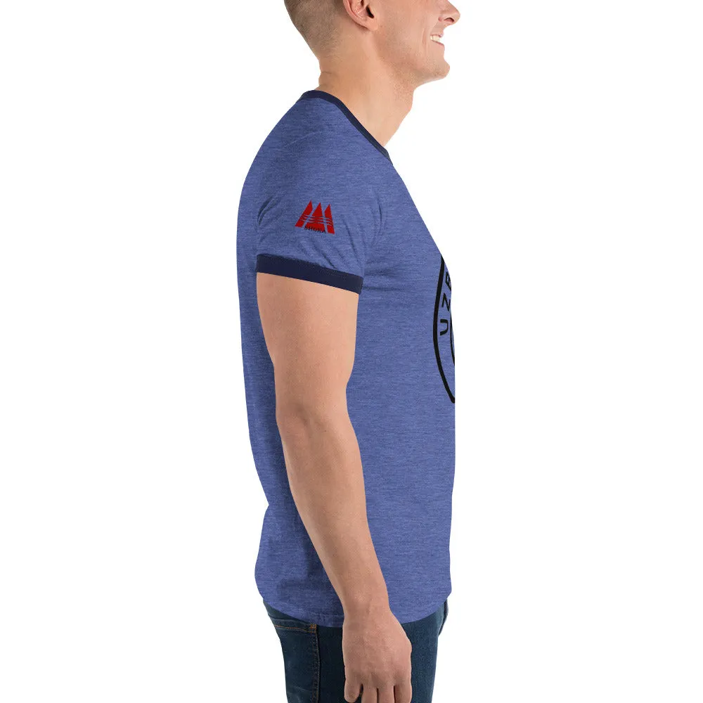 SHOKA BRAND, FUN DESIGN, UZ Men's Ringer Tee | Anvil 988