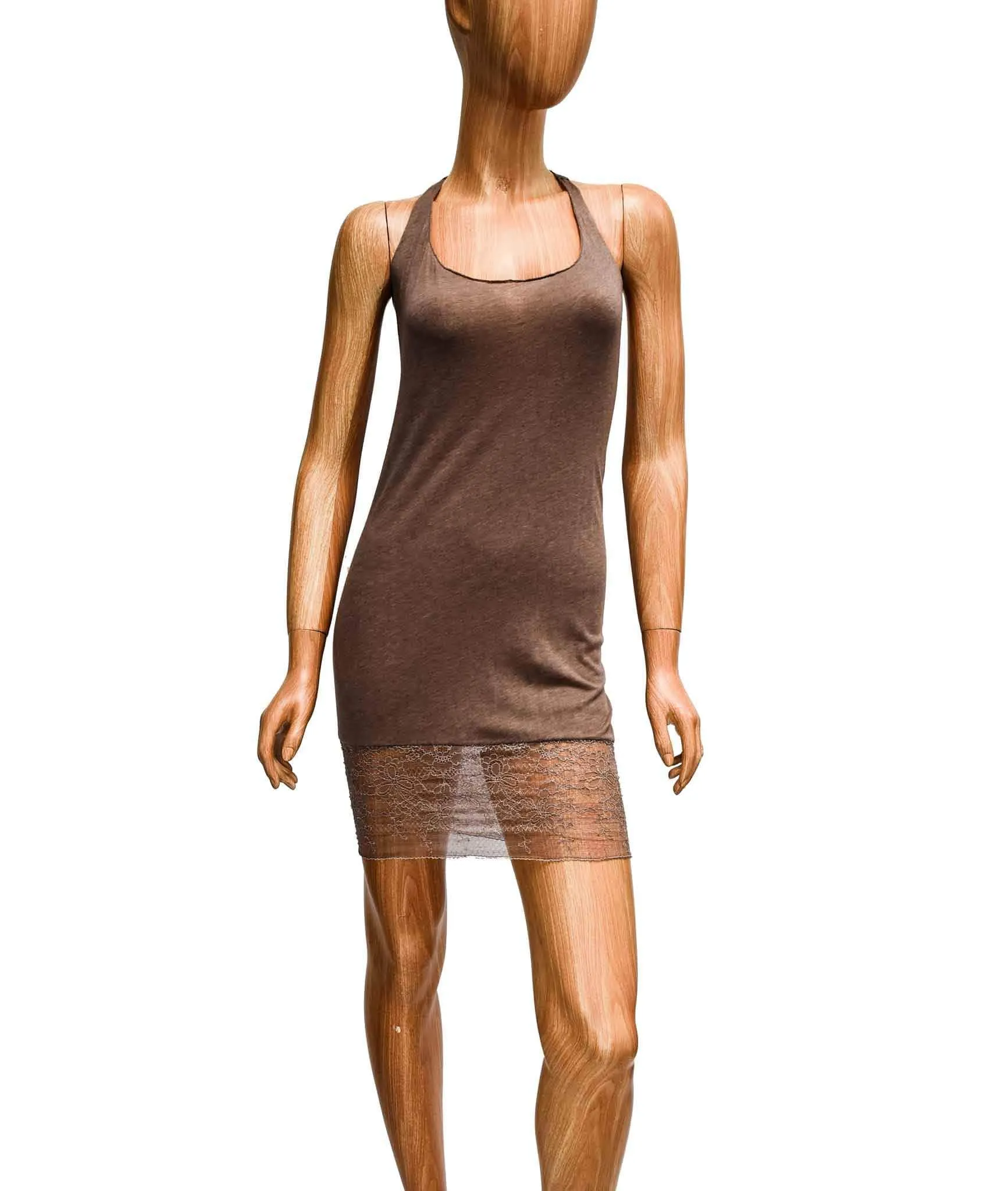 Silk Tunic Dress with Slip