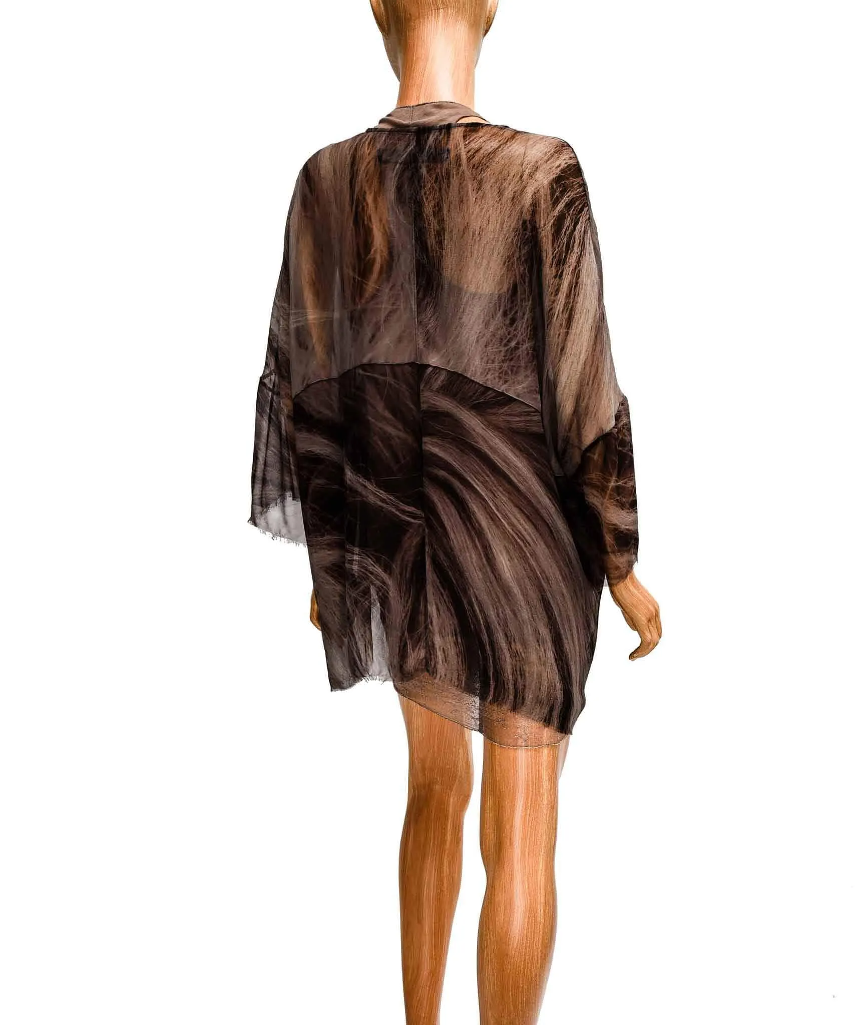 Silk Tunic Dress with Slip