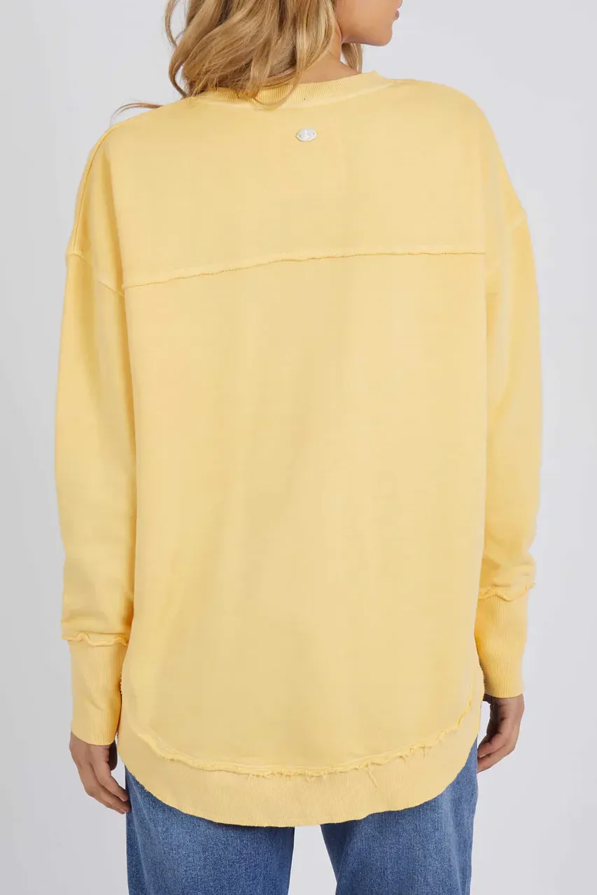 Simplified Crew in Pineapple Yellow