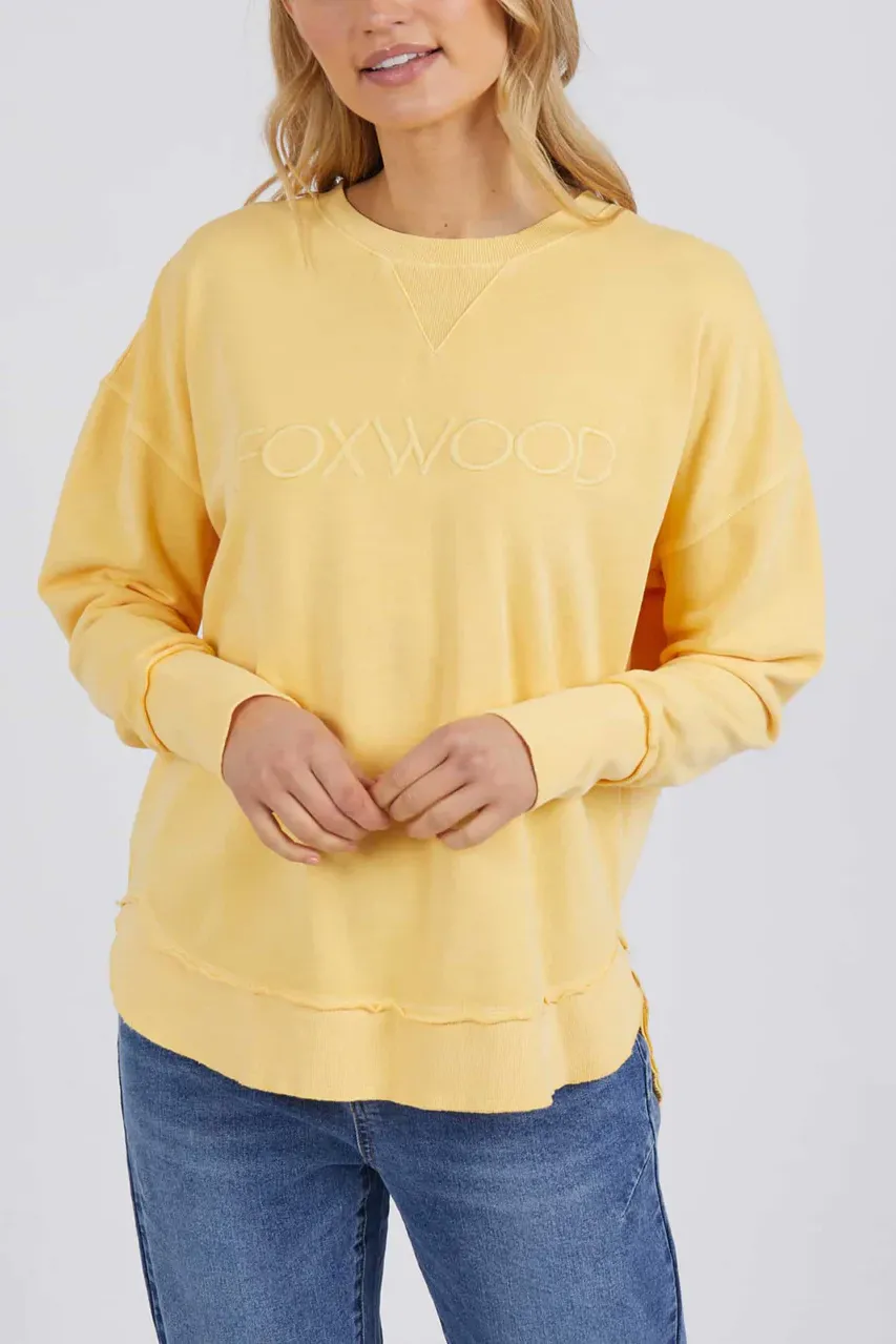 Simplified Crew in Pineapple Yellow