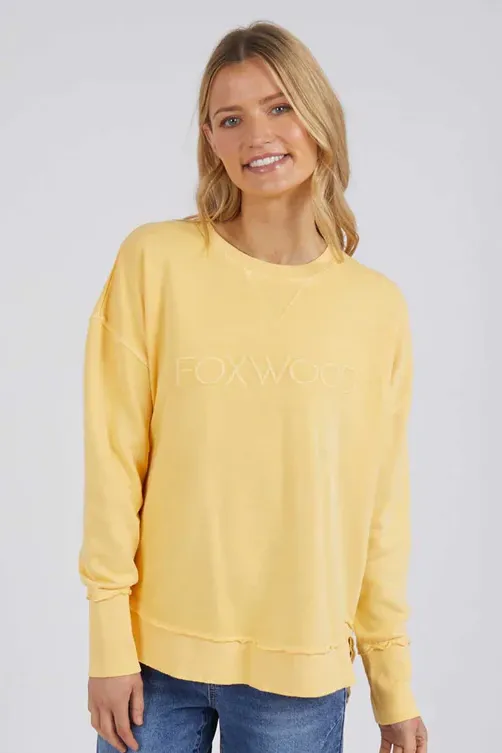 Simplified Crew in Pineapple Yellow