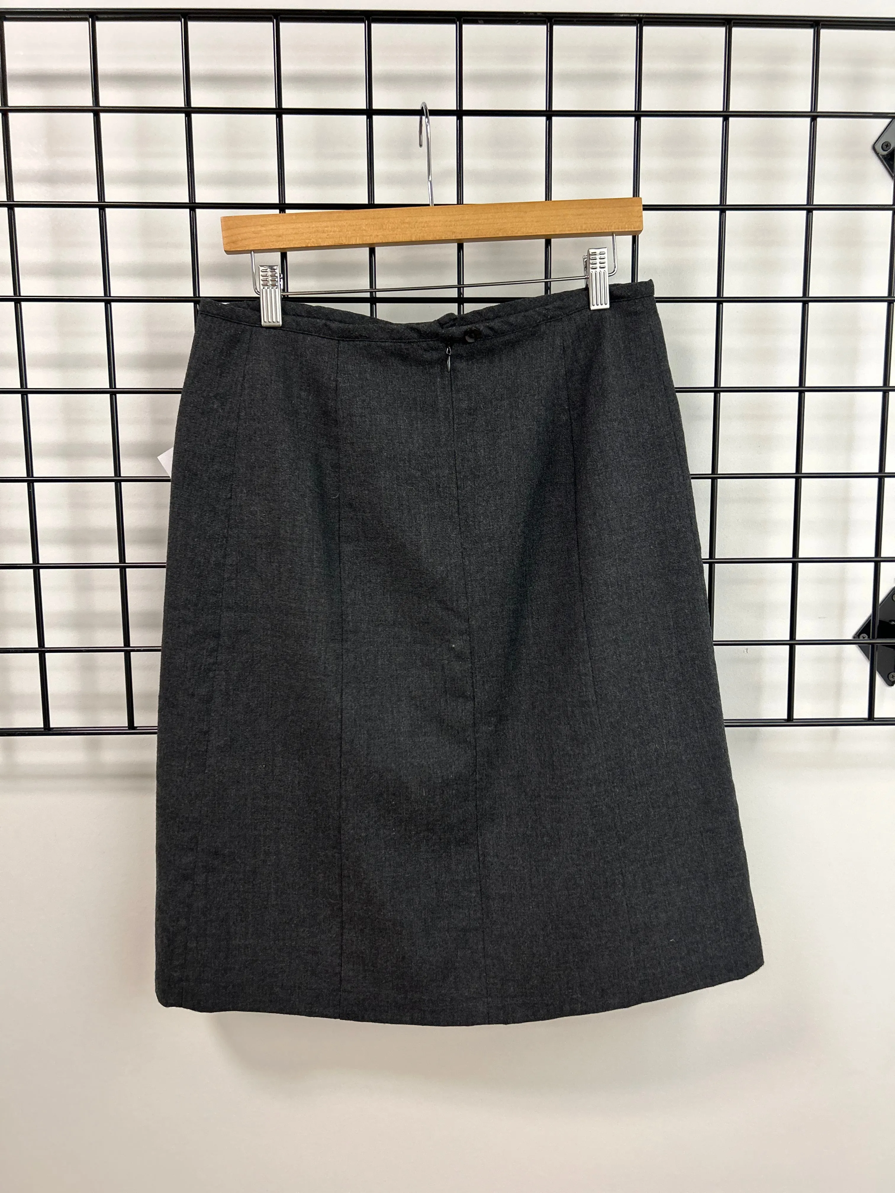 Size 8 Charcoal Flare Skirt
