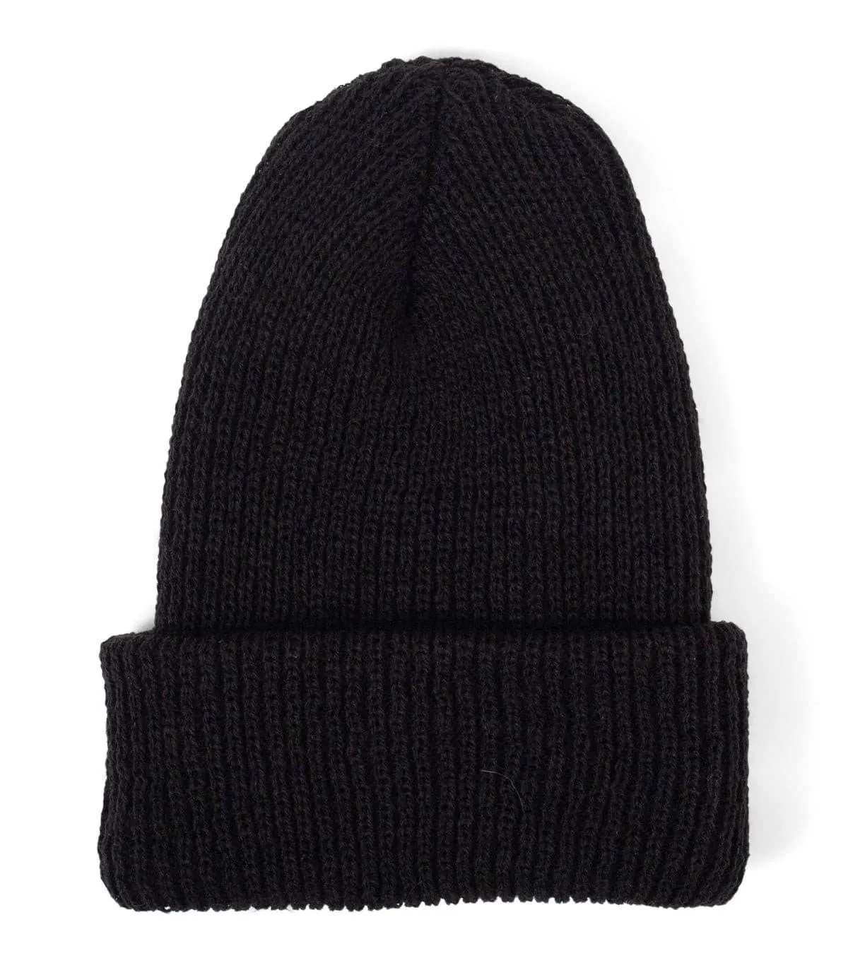 SOMEWHERE Script Logo Beanie Black