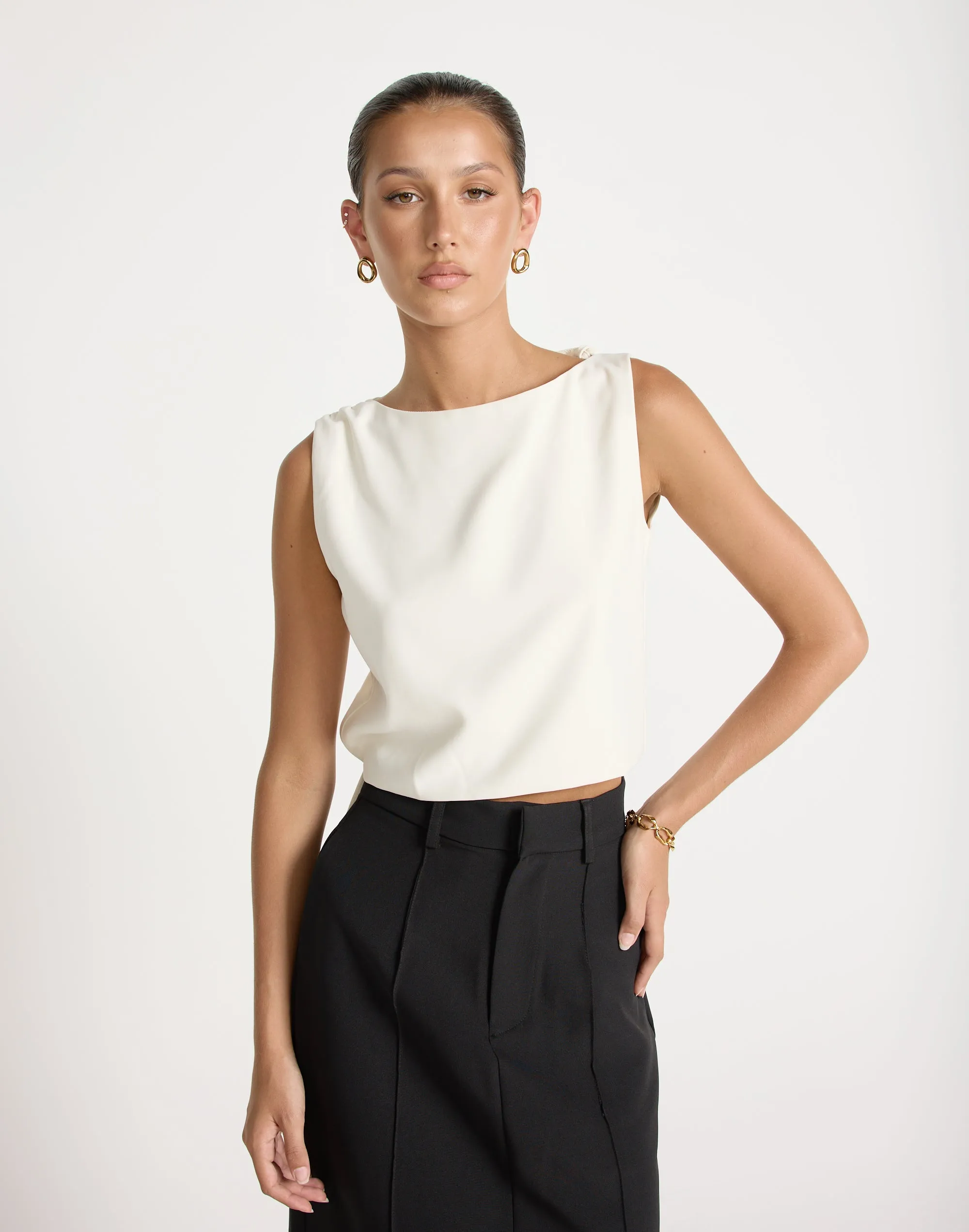 Sotiria Top (Oat)