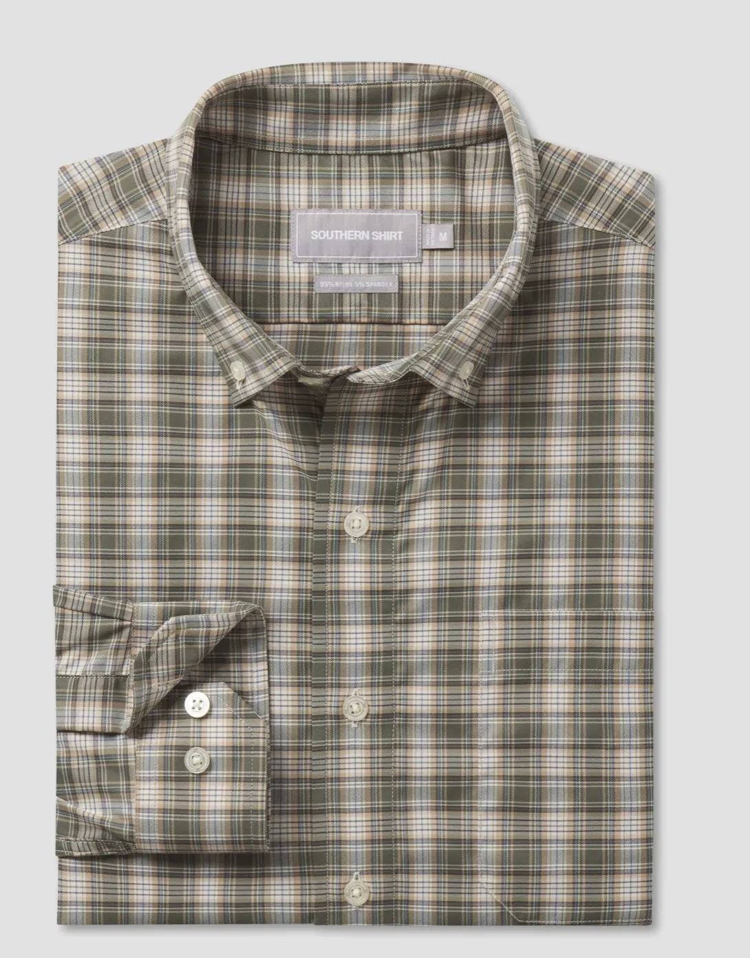 Southern Shirt: Edmonton Plaid Long Sleeve