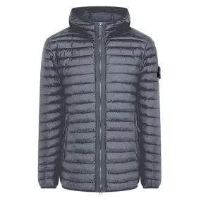Stone Island Loom Down Jacket Piombo