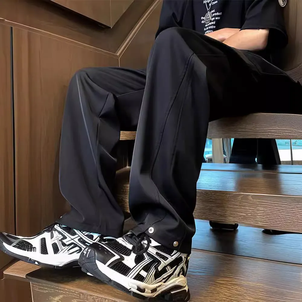 Straight Loose Drooping Suit Pants American Heavy Track Sweatpants