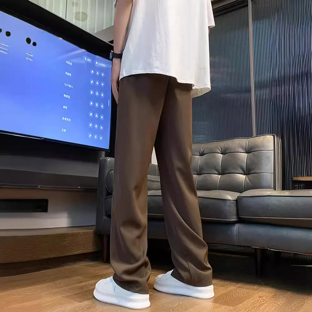 Straight Loose Drooping Suit Pants American Heavy Track Sweatpants