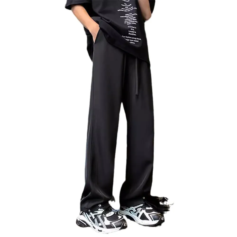 Straight Loose Drooping Suit Pants American Heavy Track Sweatpants