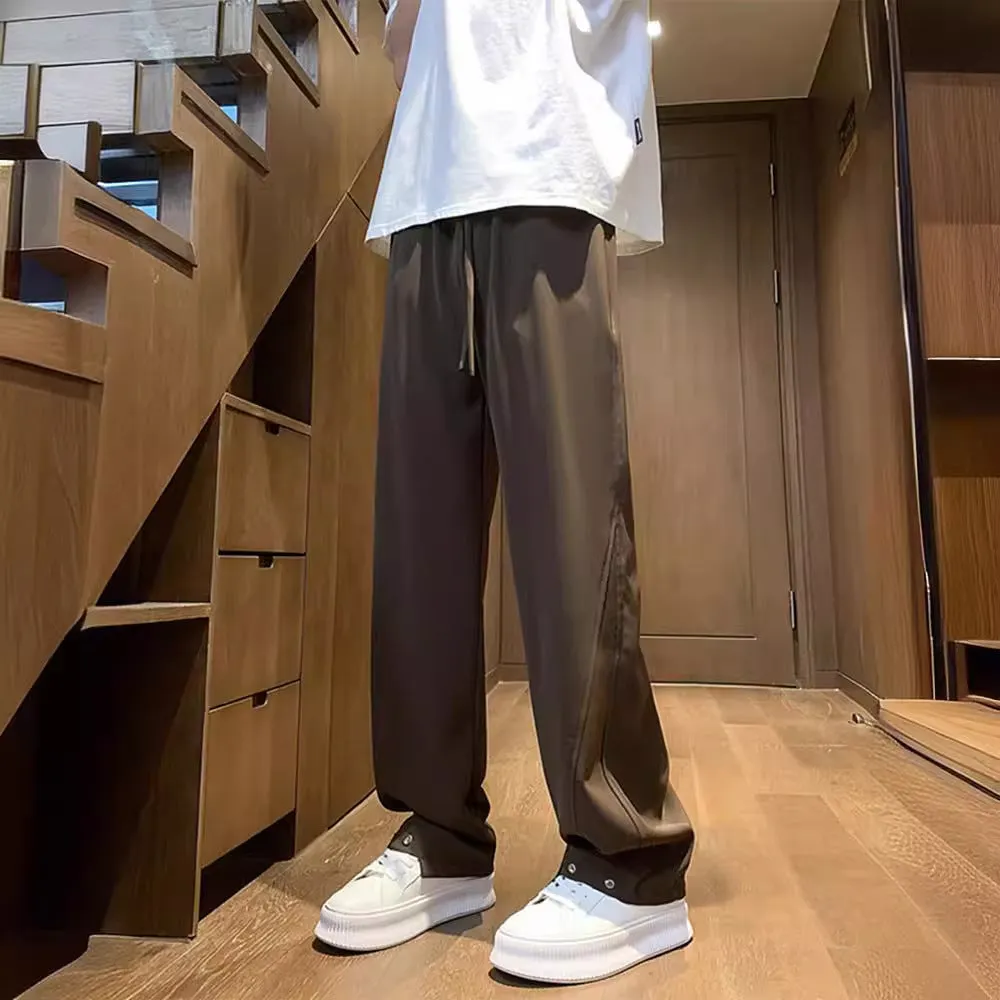 Straight Loose Drooping Suit Pants American Heavy Track Sweatpants