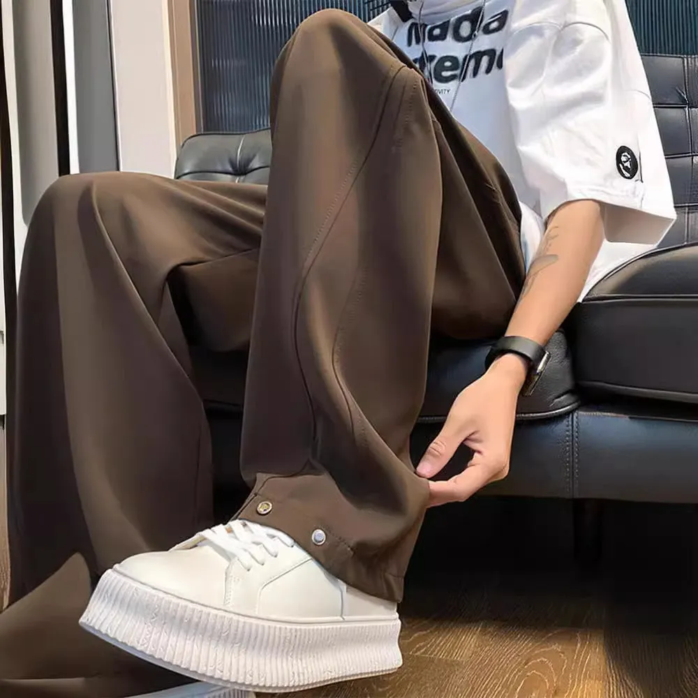 Straight Loose Drooping Suit Pants American Heavy Track Sweatpants