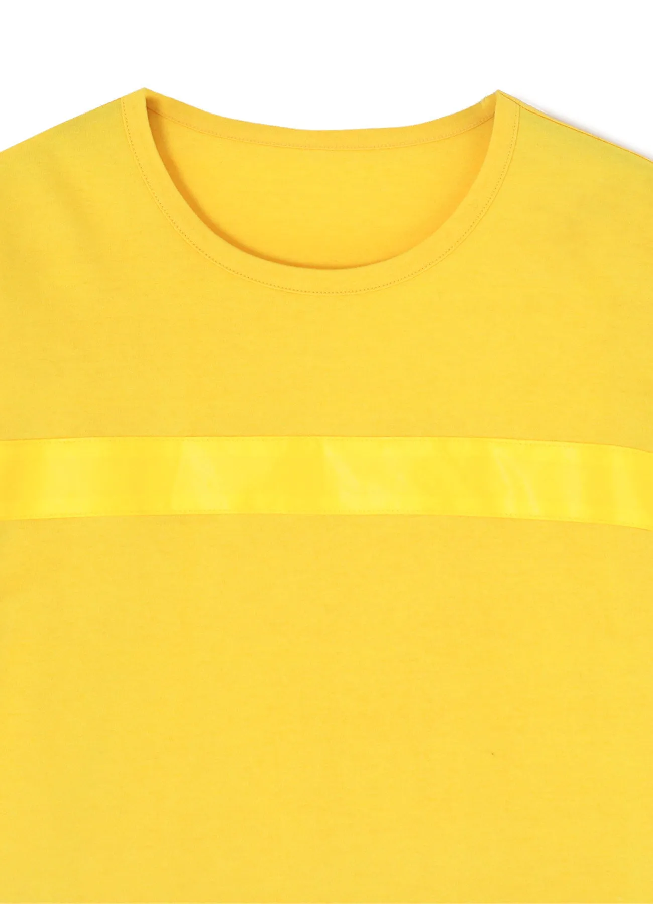 STRIP DETAIL LONG SLEEVE T-SHIRT