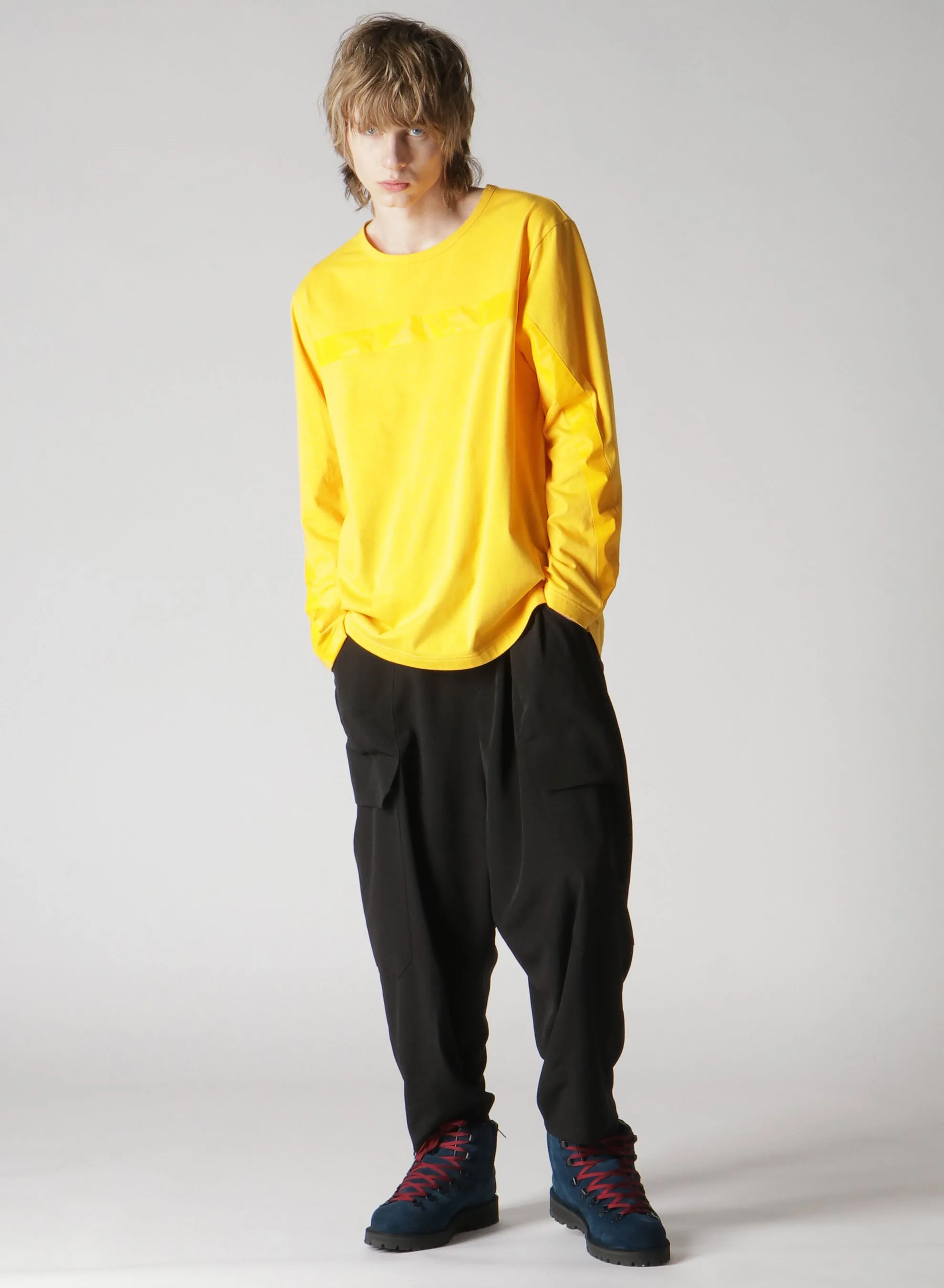 STRIP DETAIL LONG SLEEVE T-SHIRT