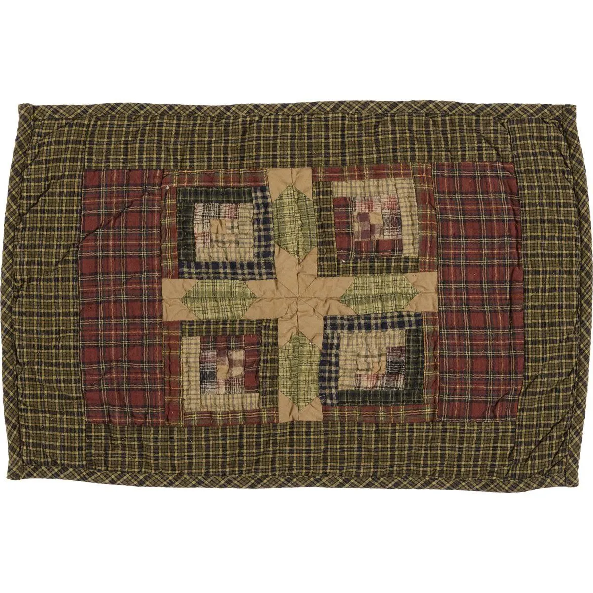 Tea Cabin Quilted Placemats - Set of 6