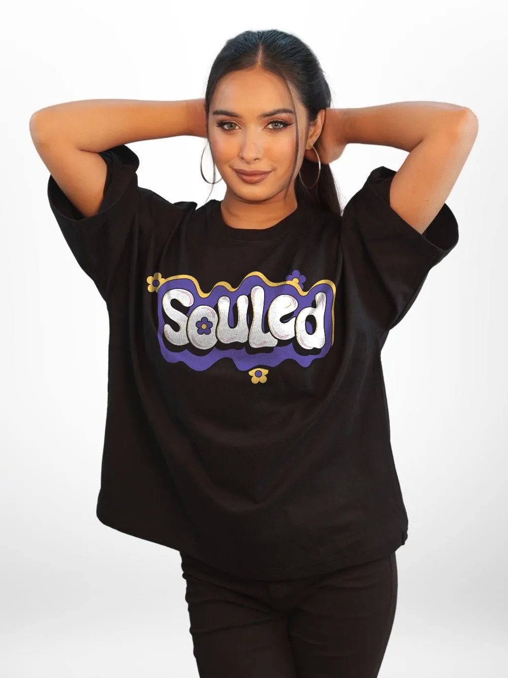 THE SOULED STORE Printed Womens Drop Shoulder T-shirt Legacy Boutiques Dhaka