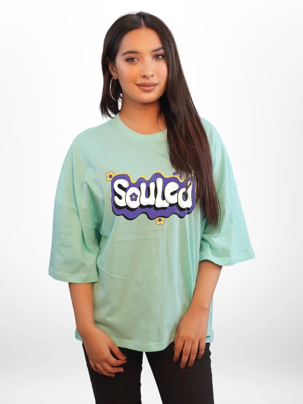 THE SOULED STORE Printed Womens Drop Shoulder T-shirt Legacy Boutiques Dhaka