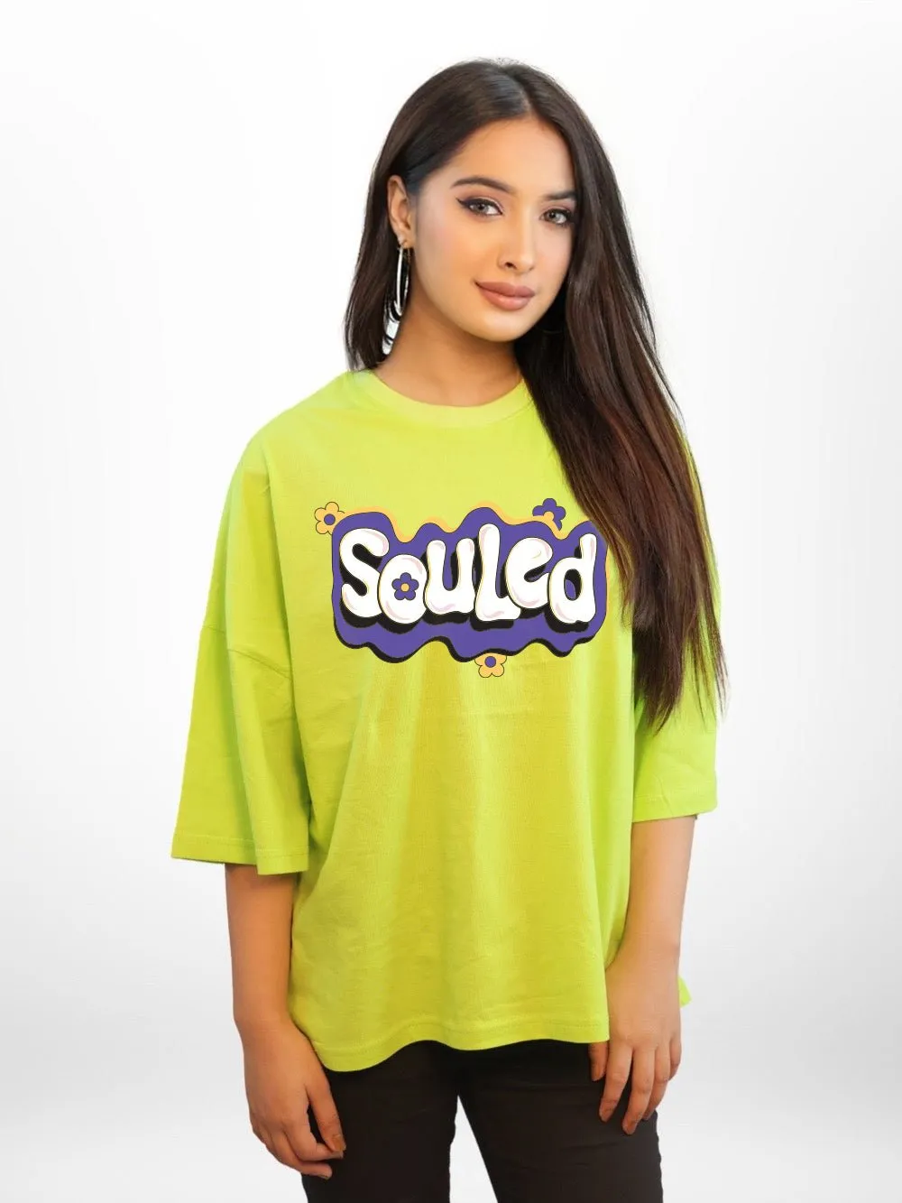 THE SOULED STORE Printed Womens Drop Shoulder T-shirt Legacy Boutiques Dhaka