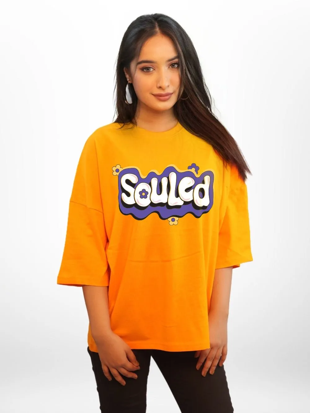 THE SOULED STORE Printed Womens Drop Shoulder T-shirt Legacy Boutiques Dhaka