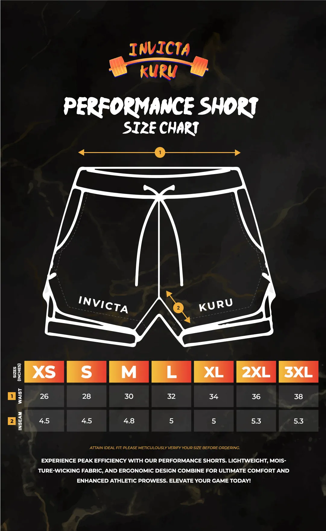Top Rank Performance Shorts - V3