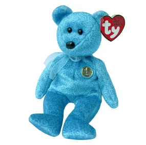 Ty CLASSY Beanie Baby 4-30-2001 - The People's Beanie Stuffed Bear Toy