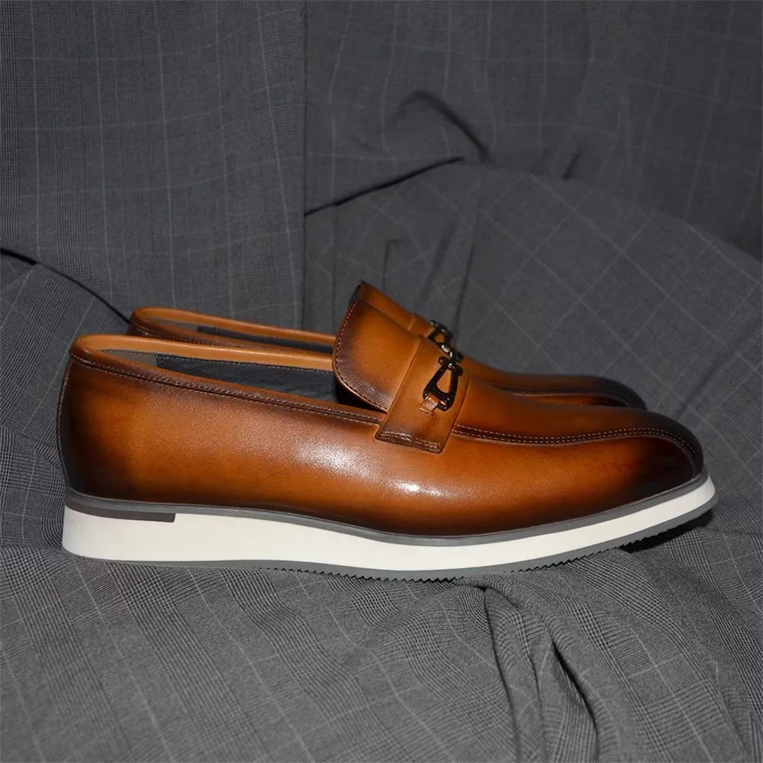 Velvoura Monk Slip-Ons