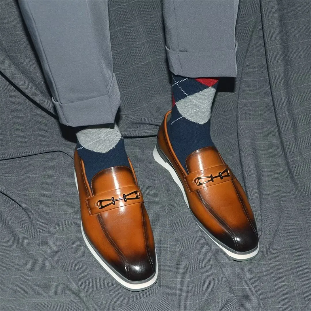 Velvoura Monk Slip-Ons