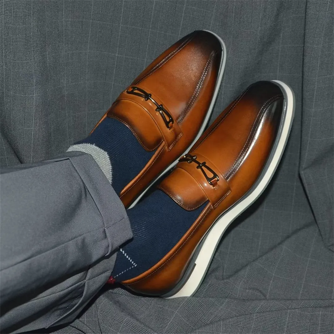 Velvoura Monk Slip-Ons