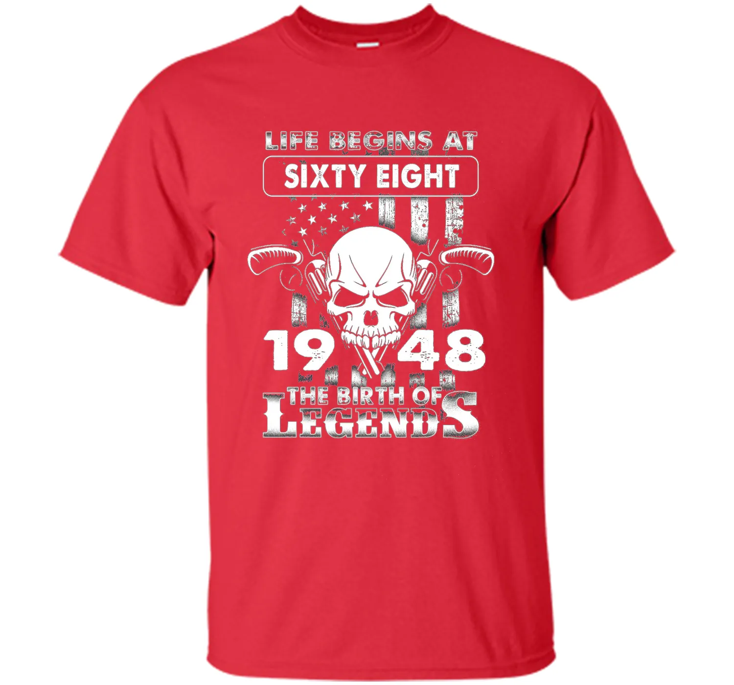 Vintage Age 68 Years 1948 Perfect 68th Birthday Gift T-Shirt