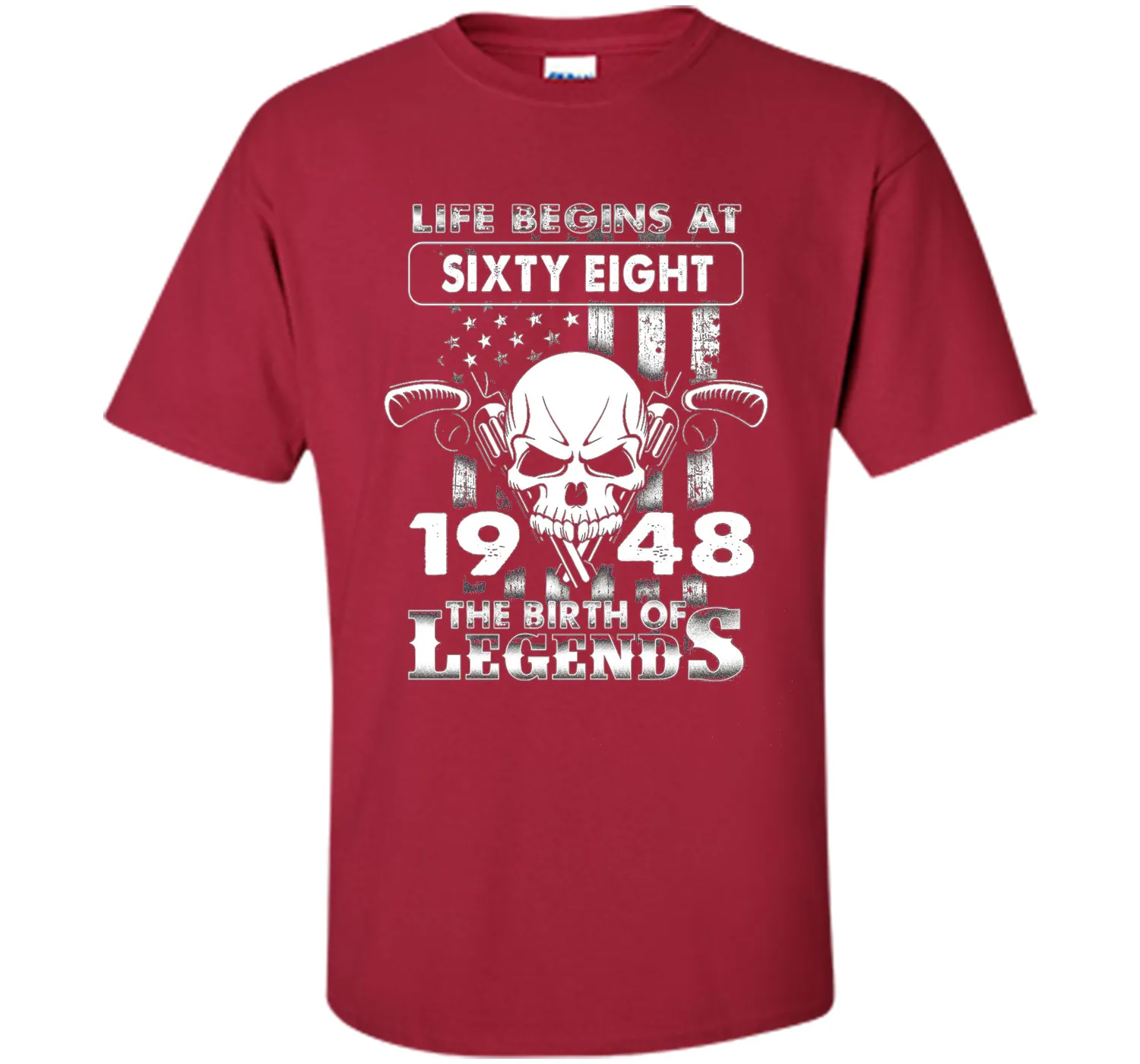 Vintage Age 68 Years 1948 Perfect 68th Birthday Gift T-Shirt